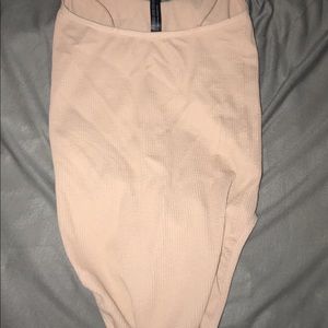 Tan bodysuit